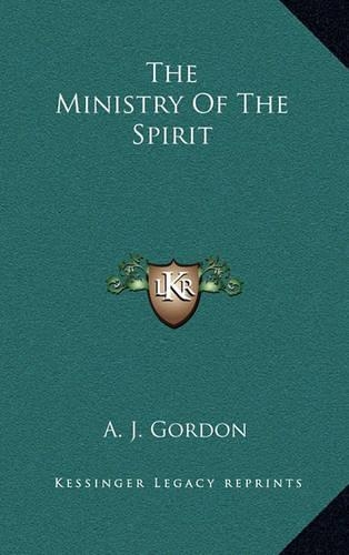 The Ministry Of The Spirit