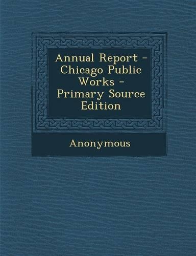 Annual Report - Chicago Public Works