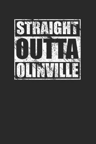 Straight Outta Olinville 120 Page Notebook Lined Journal for NYC Pride