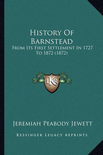 History Of Barnstead