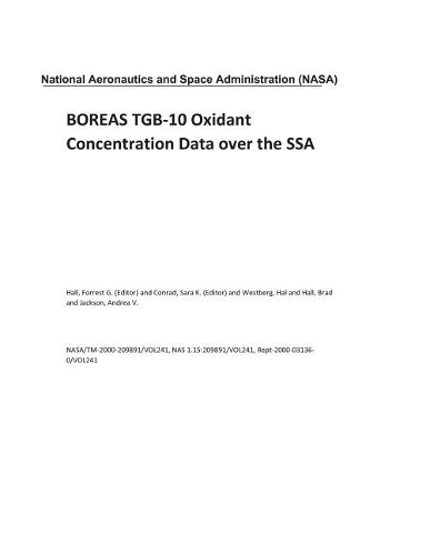 Boreas Tgb-10 Oxidant Concentration Data Over the Ssa