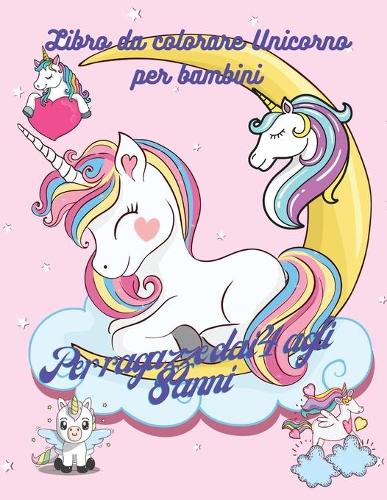 Libro da colorare Unicorno per bambini