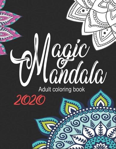 Magic mandala coloring book