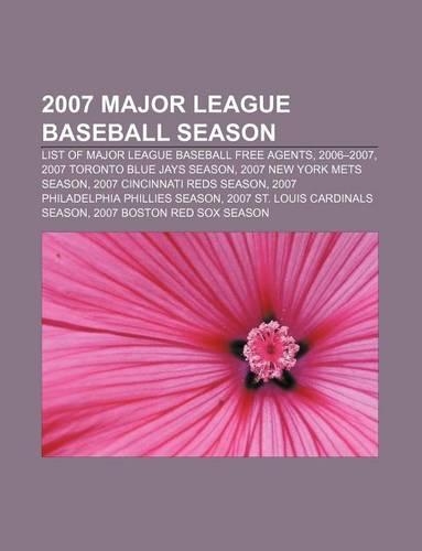 2007 Major League Baseball Season