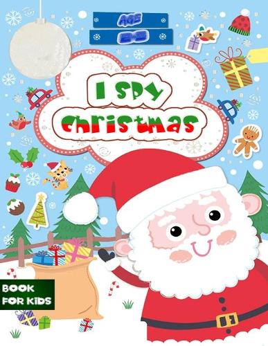 I spy christmas book for kids age 2-5