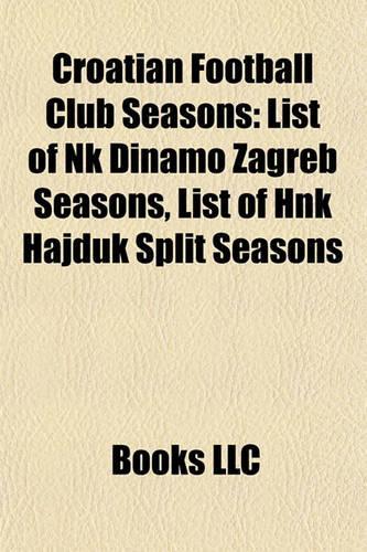 Croatian Football Club Seasons