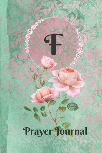 Letter F Personalized Monogram Praise and Worship Prayer Journal