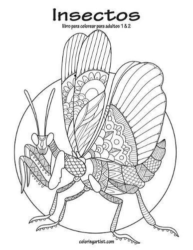 Insectos libro para colorear para adultos 1 & 2