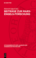 Beiträge Zur Marx-Engels-Forschung