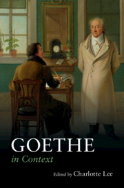 Goethe in Context: (Literature in Context)