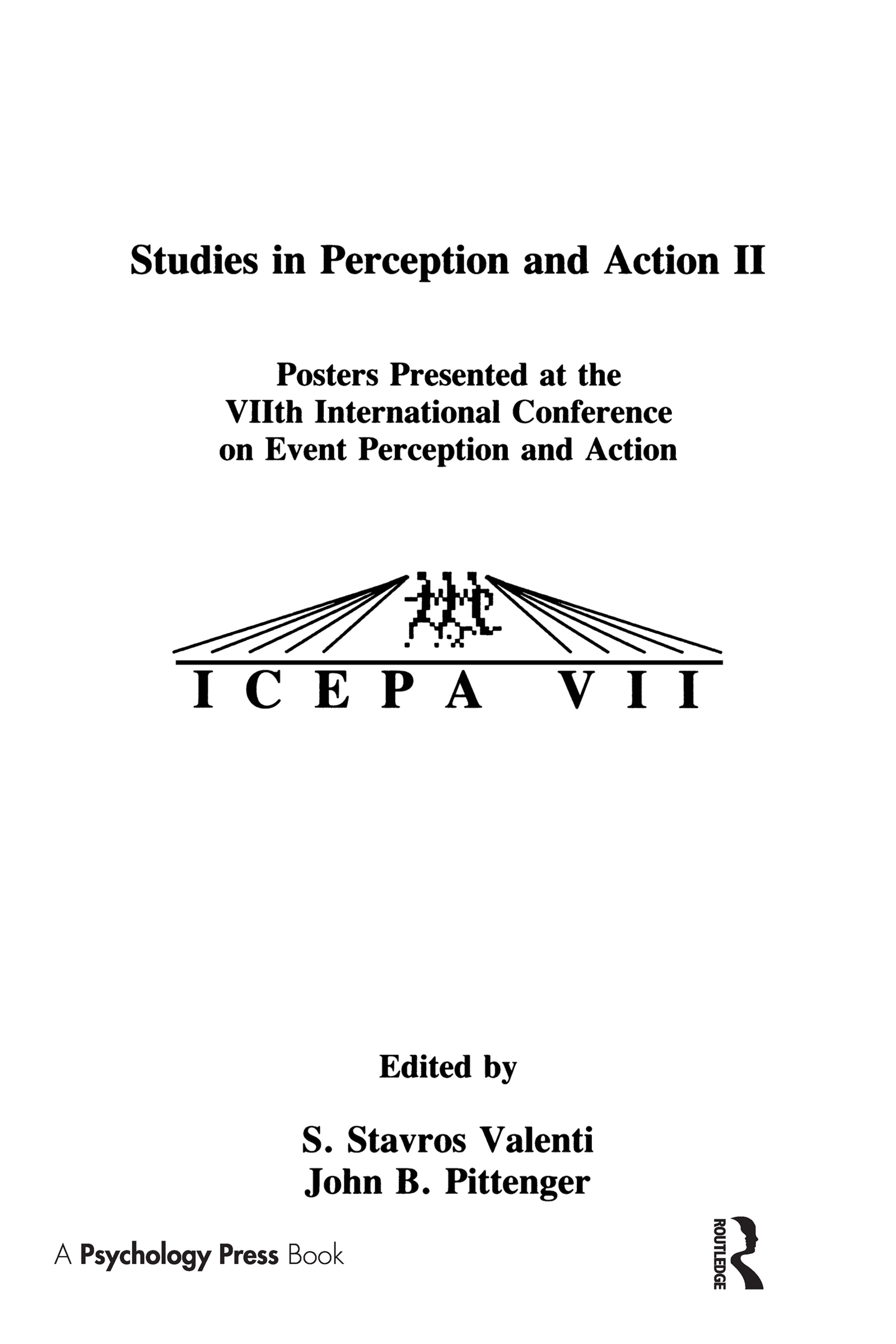 Studies in Perception and Action II: Posters Presented at the VIIth international Conference on Event Perception and Action(Studies in Perception and Action)