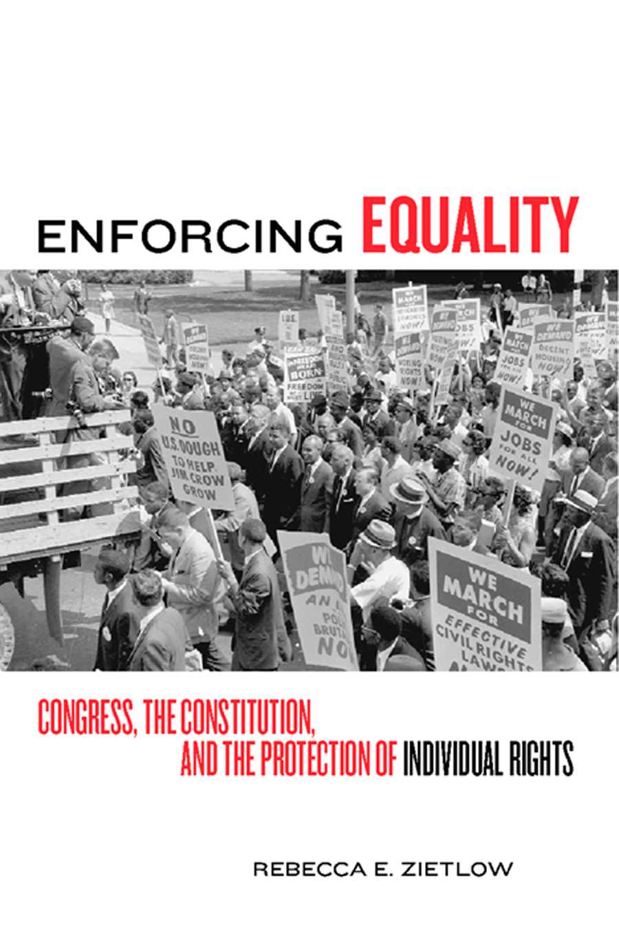 Enforcing Equality: Congress, the Constitution, and the Protection of Individual Rights(English)