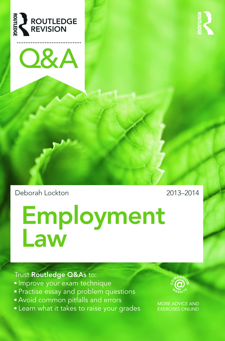 Q&A Employment Law 2013-2014: (Questions and Answers)