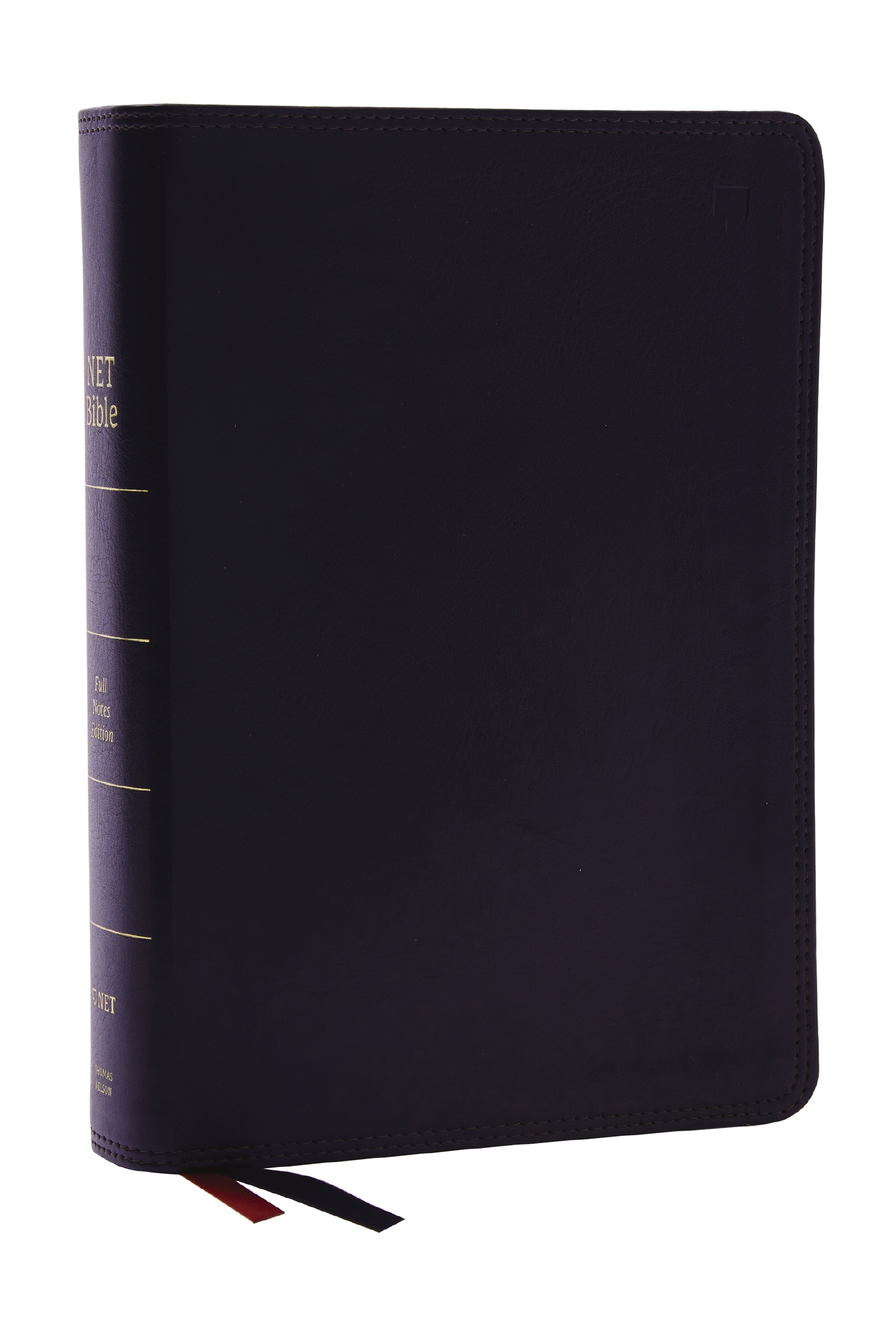 NET Bible, Full-notes Edition, Leathersoft, Black, Thumb Indexed, Comfort Print: Holy Bible