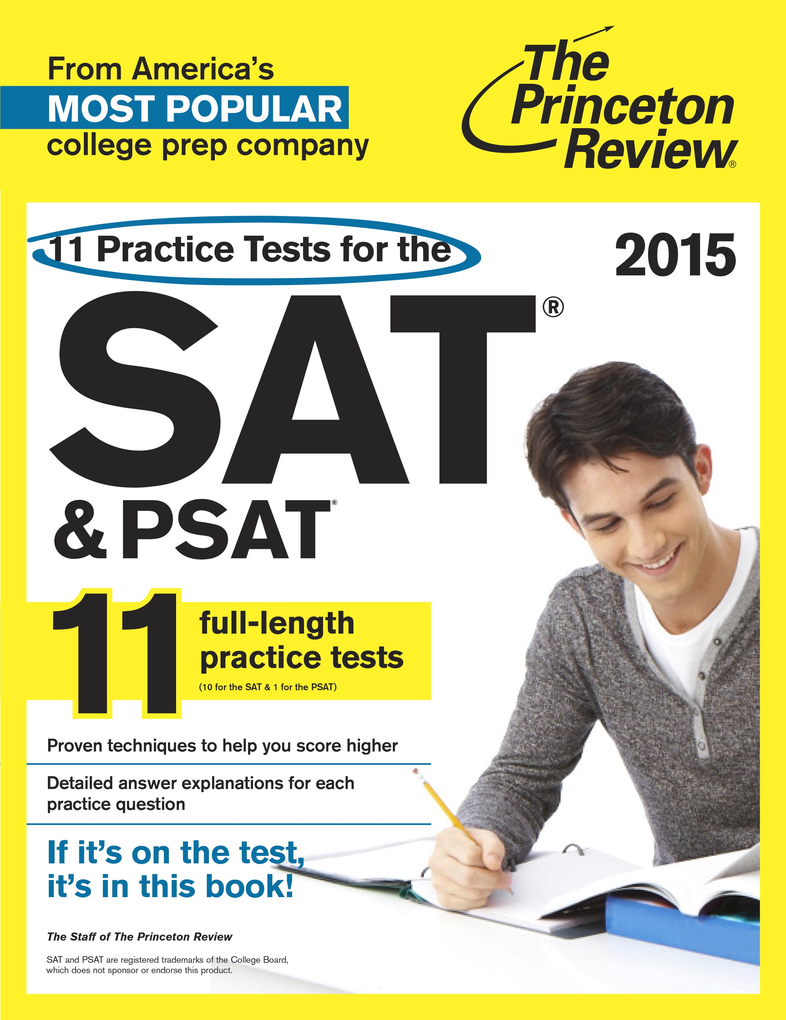 11 Practice Tests For The Sat And Psat, 2015 Edition