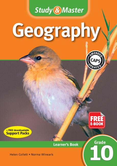 Study & Master Geography Learner's Book Grade 10 English: (CAPS Geography)