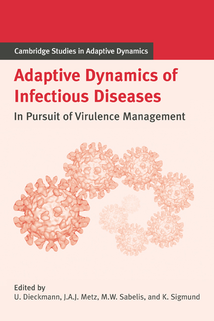 Adaptive Dynamics of Infectious Diseases: In Pursuit of Virulence Management(Series Number 2 Cambridge Studies in Adaptive Dynamics)