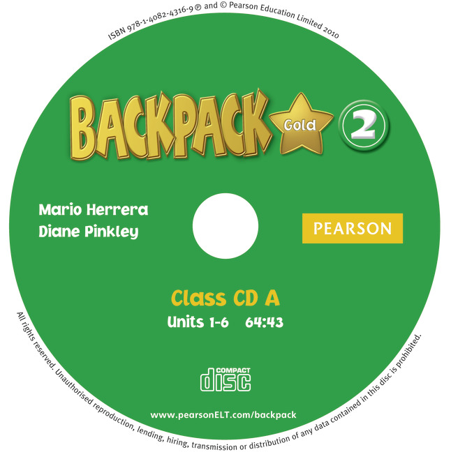 Backpack Gold 2 Class Audio CD New Edition: (Backpack)