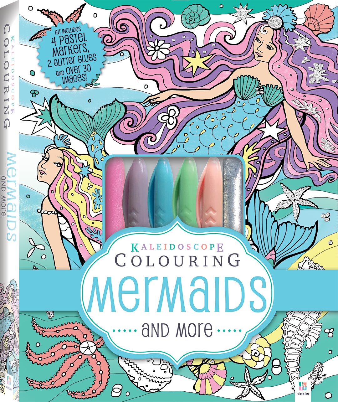 Kaleidoscope Colouring Kit: Mermaids and More: (Colouring Kit)