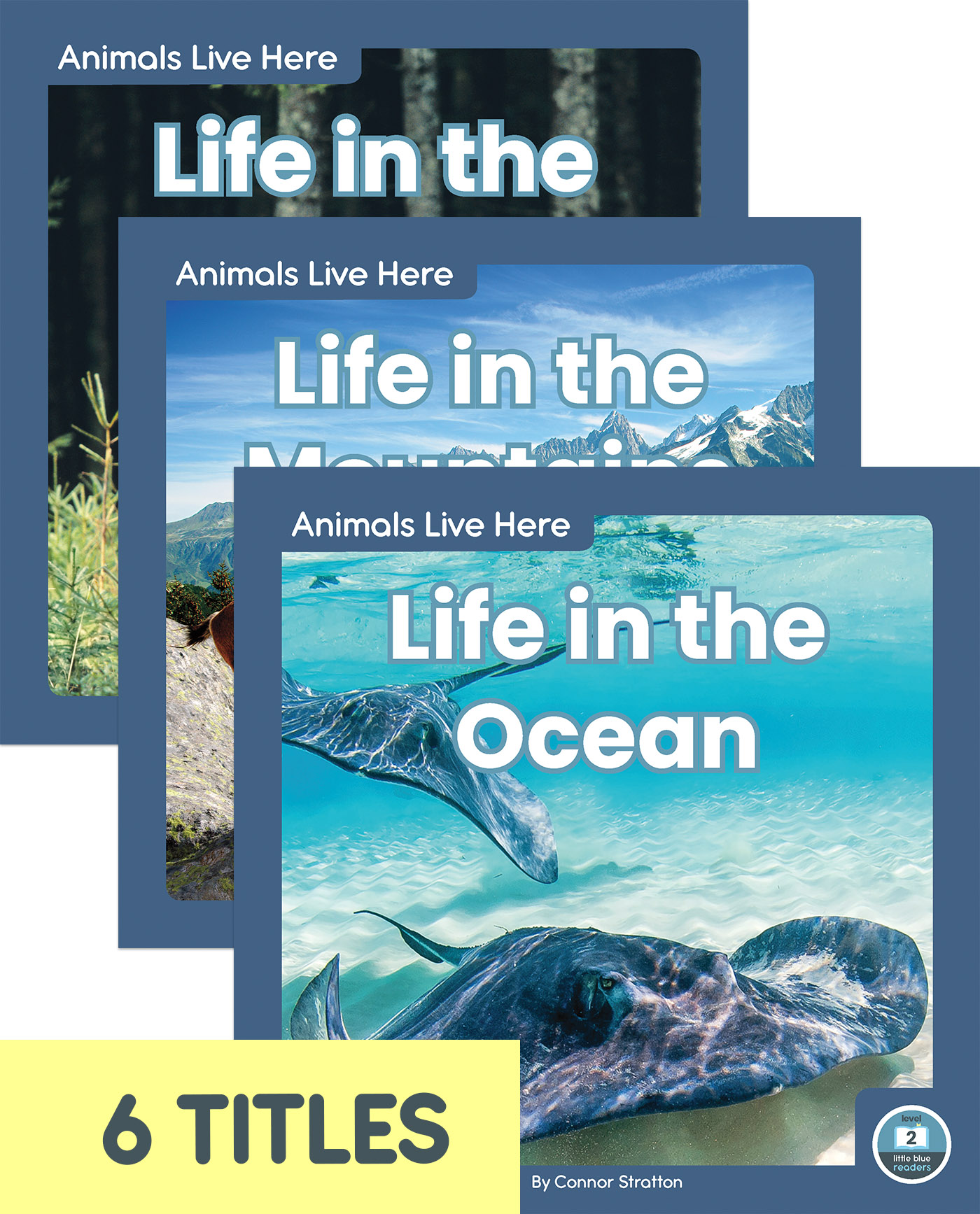 Animals Live Here (Set of 6): (Animals Live Here)