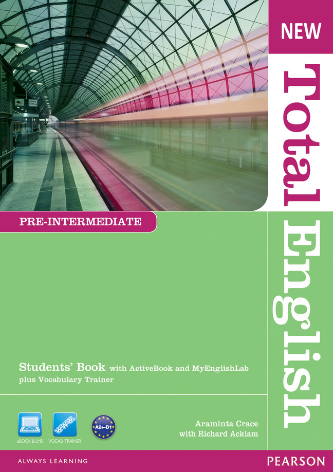 New Total English Pre-Intermediate Students' Book with Active Book and MyLab Pack: (Total English)