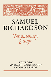 Samuel Richardson: Tercentenary Essays(English)