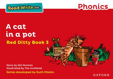 Read Write Inc. Phonics: A Cat in a Pot (Red Ditty Book 3): (Read Write Inc. Phonics)