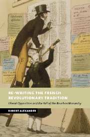 Re-Writing the French Revolutionary Tradition: Liberal Opposition and the Fall of the Bourbon Monarchy(New Studies in European History)