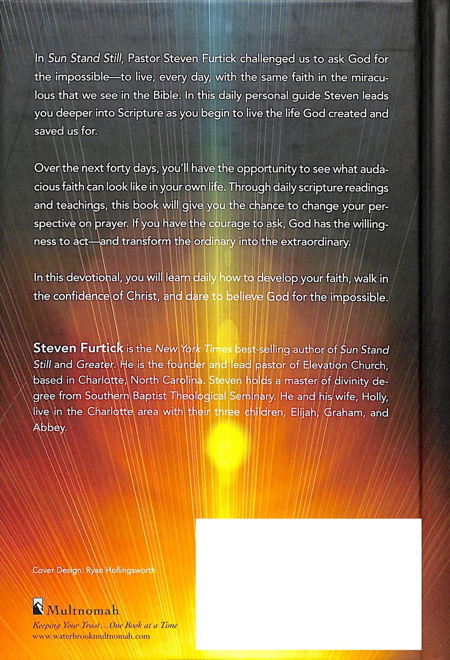 Sun Stand Still Devotional: A Forty-Day Experience of Daring Faith(English)