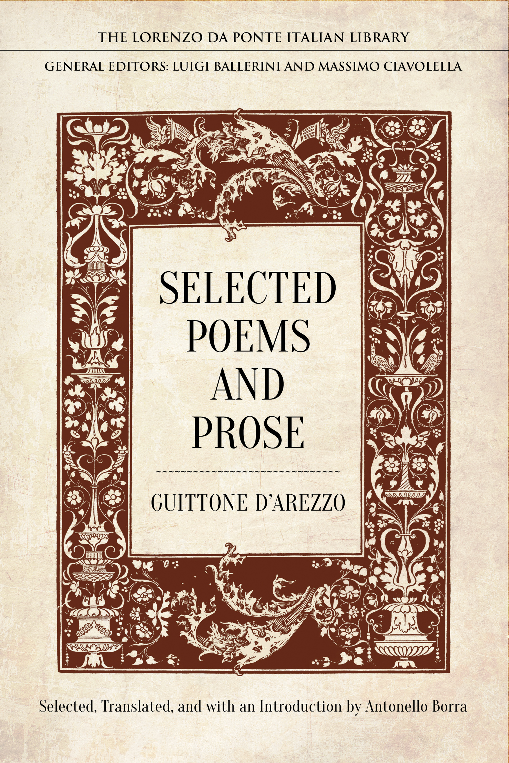 Selected Poems and Prose: (Lorenzo Da Ponte Italian Library)