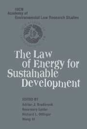 The Law of Energy for Sustainable Development: (IUCN Academy of Environmental Law Research Studies)