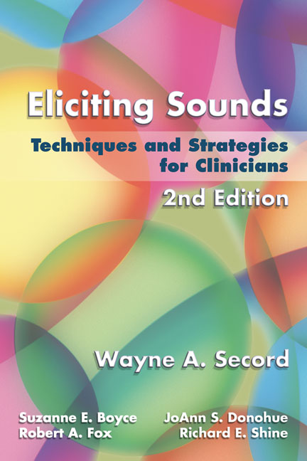 Eliciting Sounds: Techniques and Strategies for Clinicians(English)