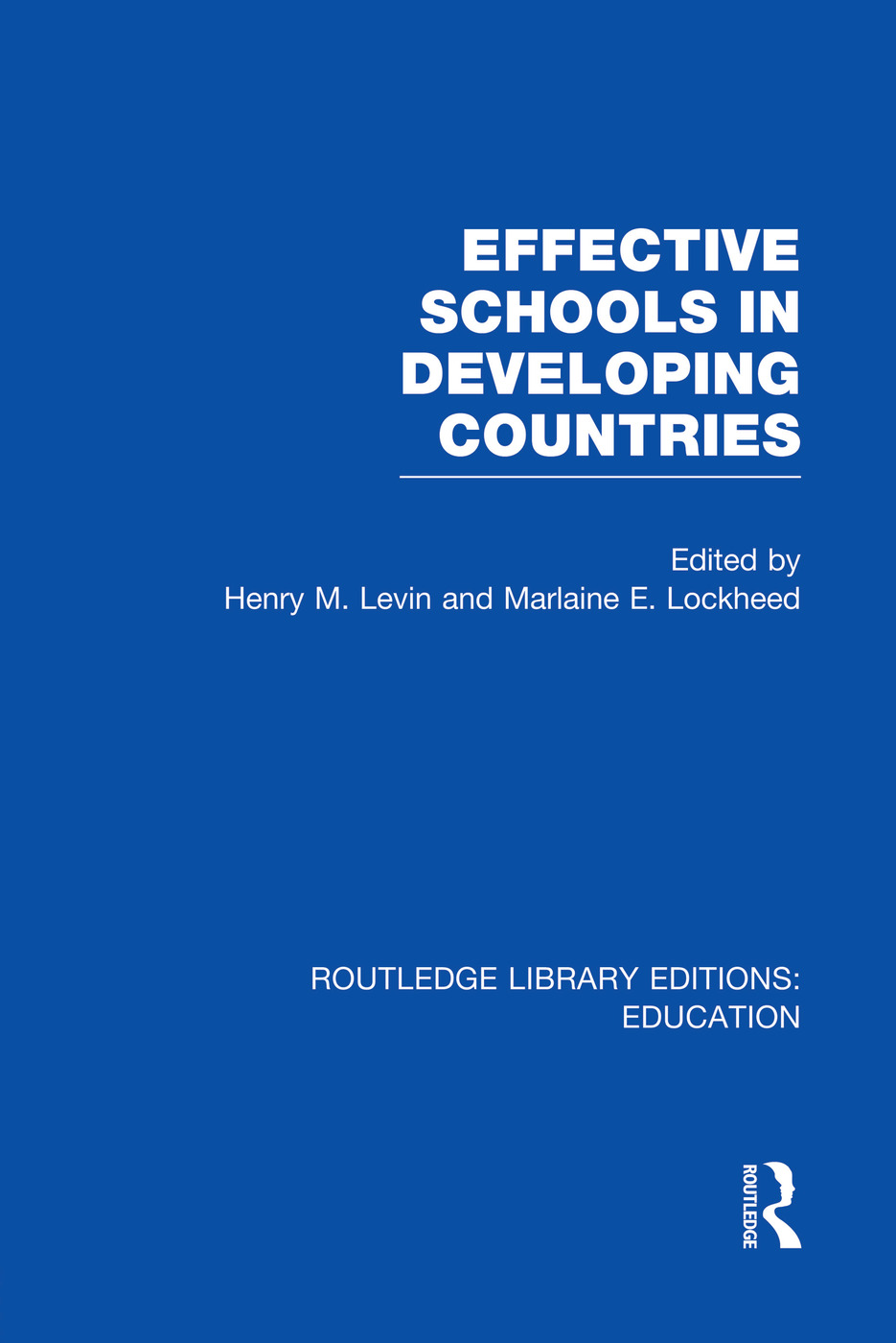 Effective Schools in Developing Countries: (Routledge Library Editions: Education)