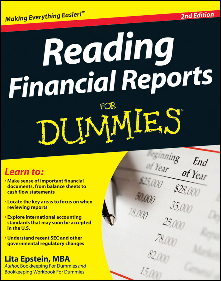 Reading Financial Reports For Dummies: (For Dummies (Business &amp; Personal Finance))