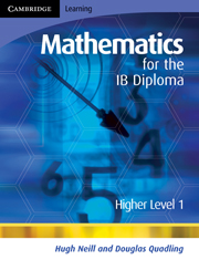 Mathematics for the IB Diploma Higher Level 1: Level 1(IB Diploma)