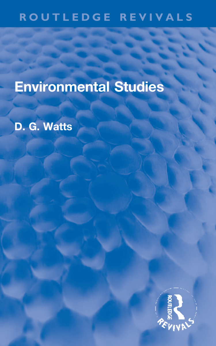 Environmental Studies: (Routledge Revivals)