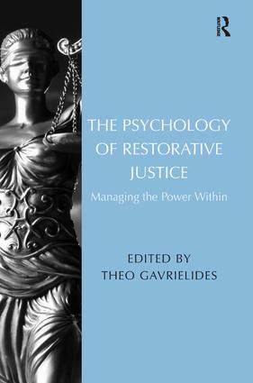 The Psychology of Restorative Justice: Managing the Power Within(590)