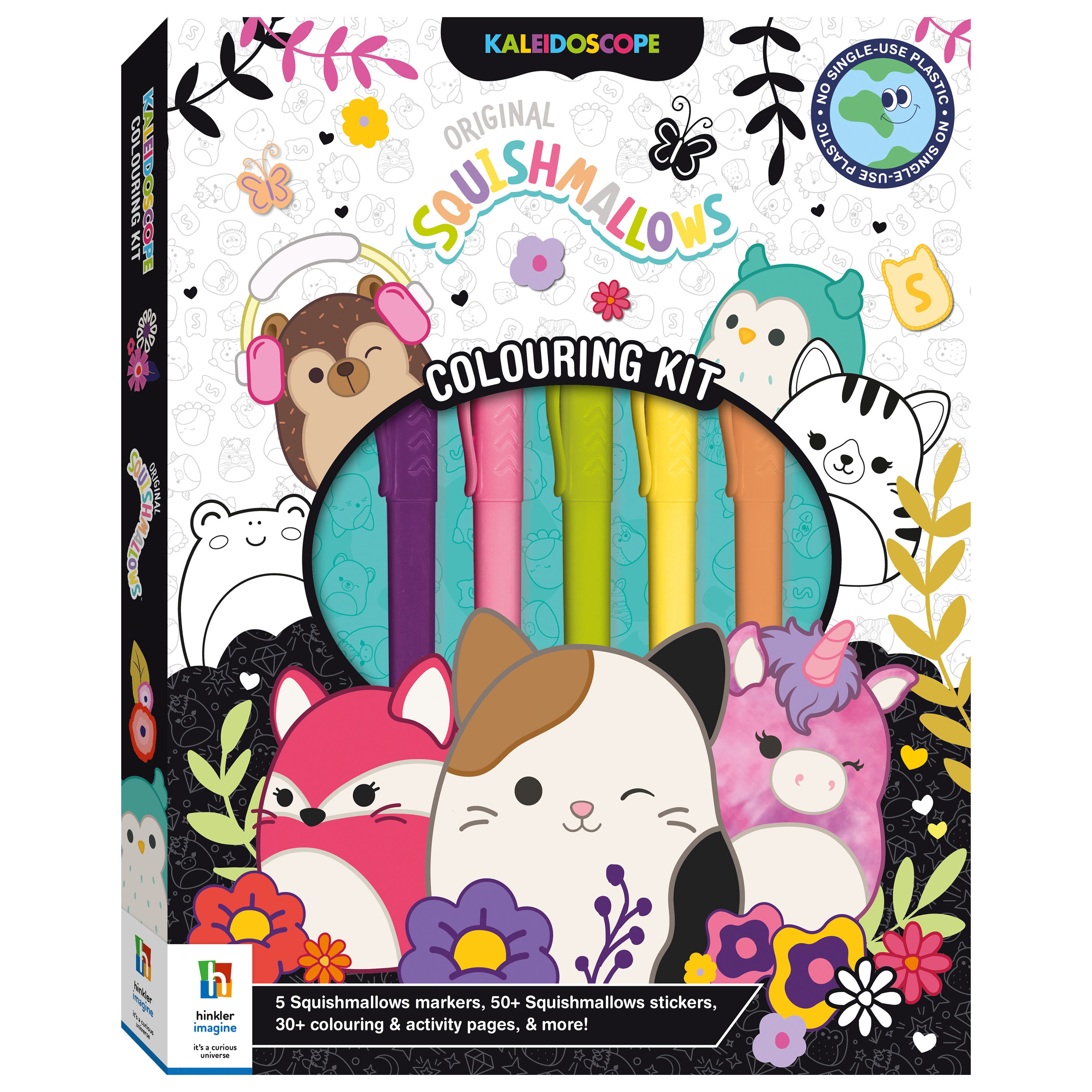 Kaleidoscope Colouring Kit Squishmallows: (Colouring Kit)