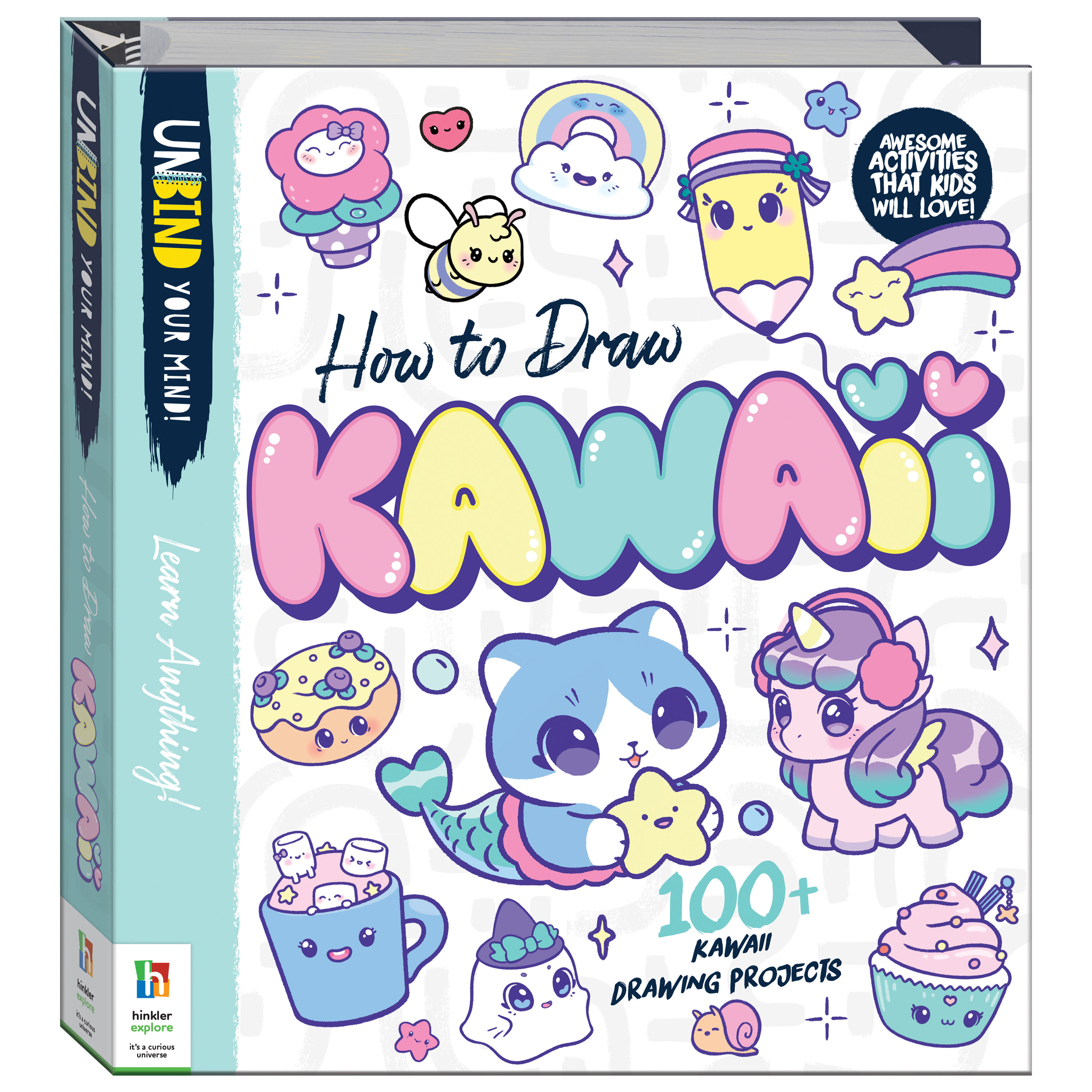 Unbind Your Mind How to Draw Kawaii: (Binder)