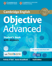 Objective Advanced Student's Book with Answers with CD-ROM with Testbank: (Objective)