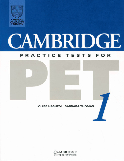 Cambridge Practice Tests for PET 1 Student's book