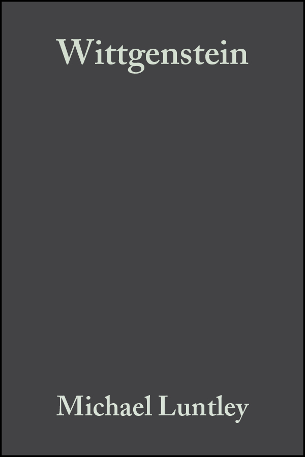 Wittgenstein: Meaning and Judgement(English)