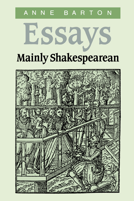 Essays, Mainly Shakespearean: (English)