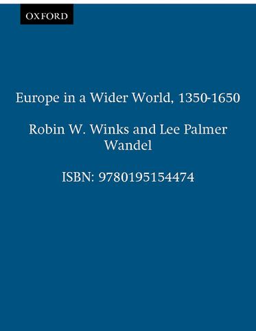 Europe in a Wider World 1350-1650: (522)
