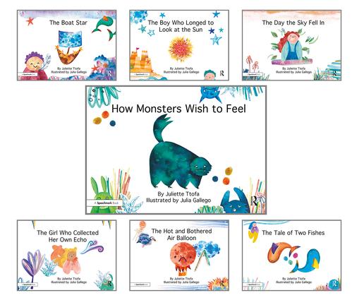 How Monsters Wish to Feel and other picture books: Seven Storybooks Set(Nurturing Emotional Resilience Storybooks)