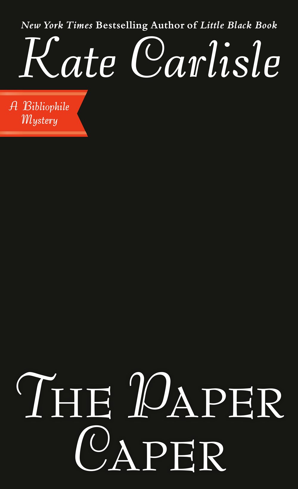 The Paper Caper: (Bibliophile Mystery)