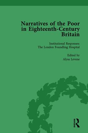 Narratives of the Poor in Eighteenth-Century England Vol 3: (English)