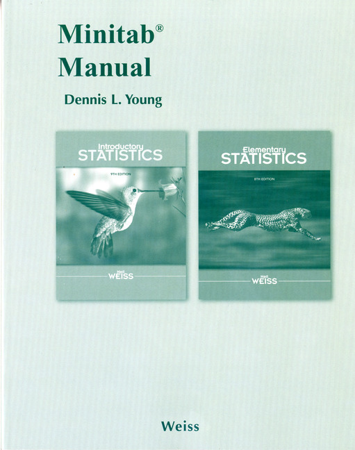 Minitab Manual for Introductory Statistics and Elementary Statistics: (English)