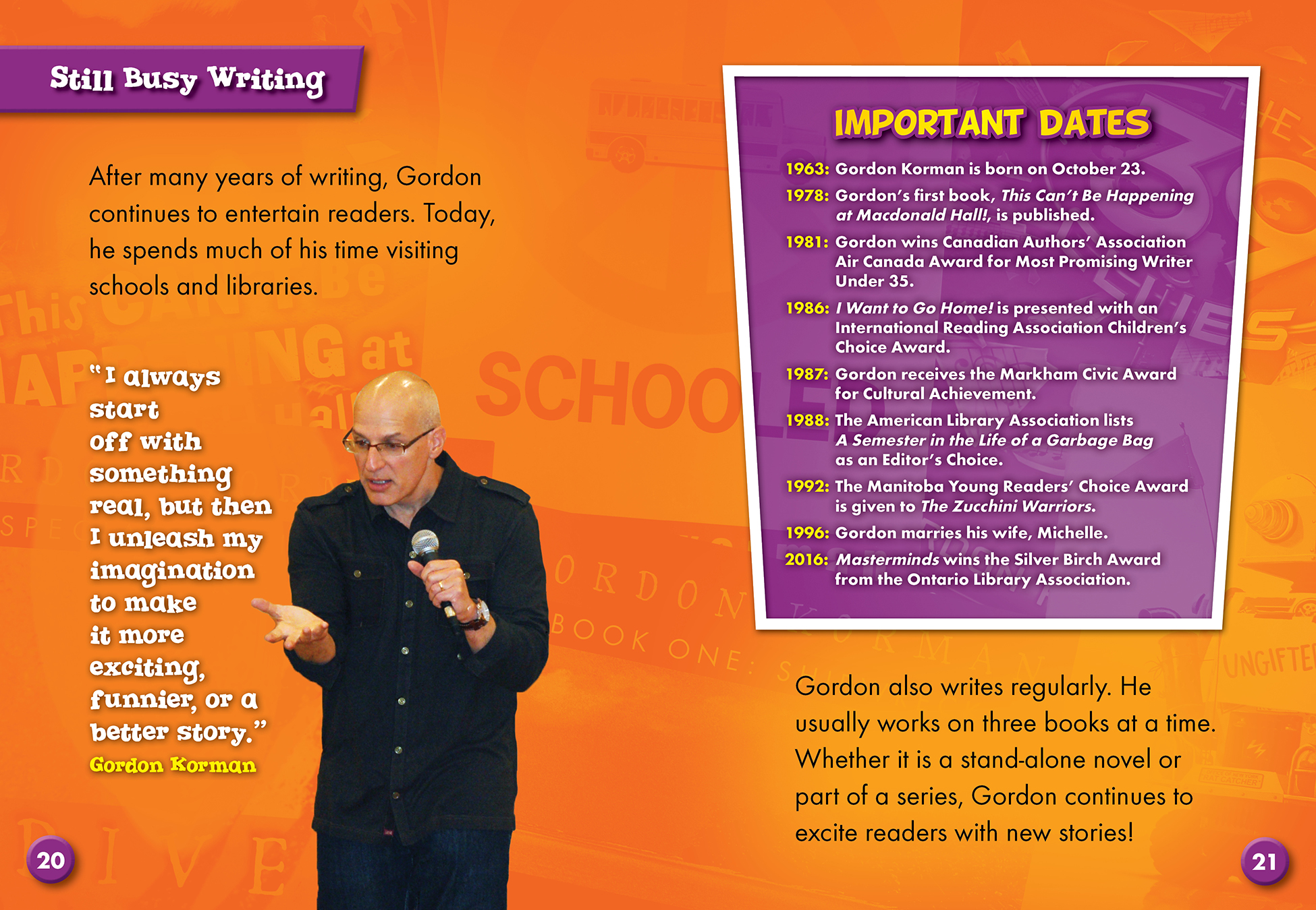 Gordon Korman: (Children's Storytellers)