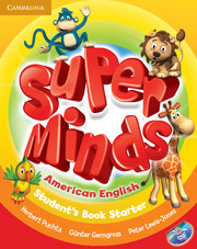 Super Minds American English Starter Student's Book with DVD-ROM: (Super Minds)